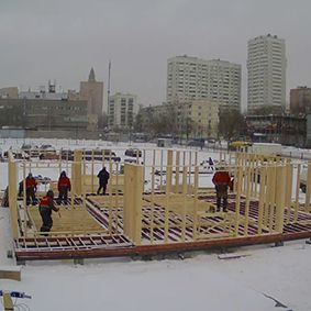 Масштабное строительство на выставке в Кузьминках!