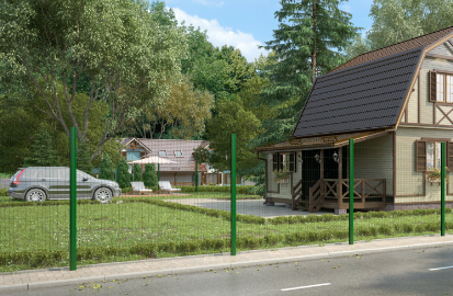 3D забор