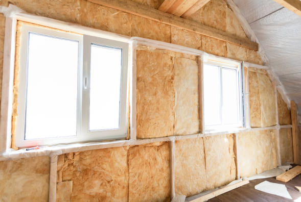 Insulating a wooden house from he outside